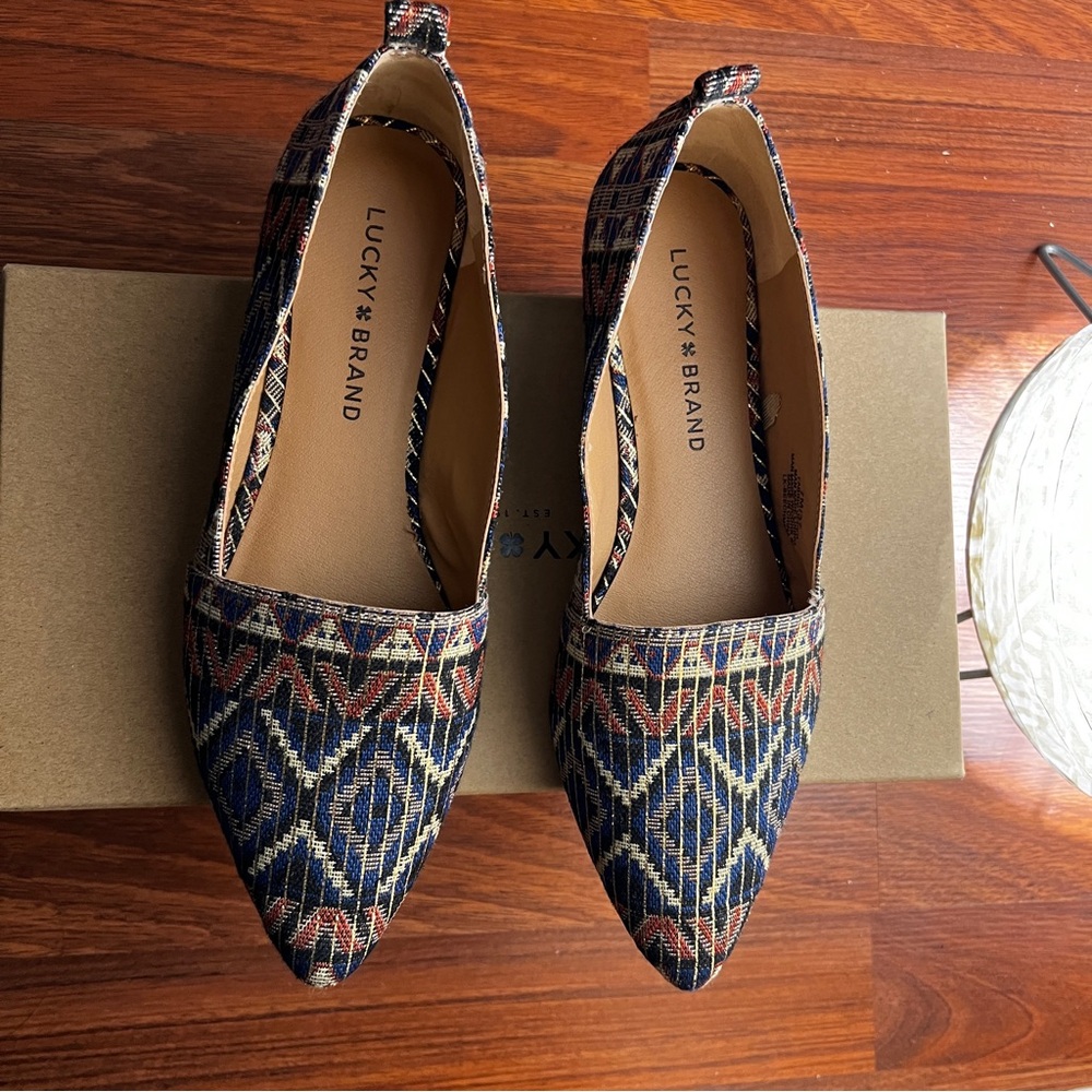 Lucky Brand pointed ballet flat 7